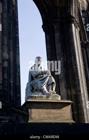 Le Scott Monument, Édimbourg. Banque D'Images