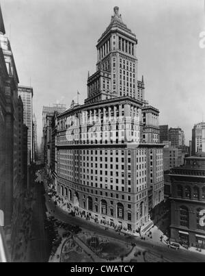 La Standard Oil au bâtiment 26 Broadway a un complexe l'histoire de l'architecture. La partie inférieure de 9 étages ont été construits dans les années 1880. Dans Banque D'Images