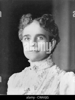 Ida Saxton McKinley (1847-1907), Première Dame 1897-1901, le 23 mai 1900. Banque D'Images