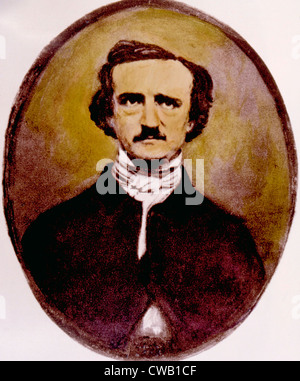 Edgar Allan Poe (1809-1849) Banque D'Images