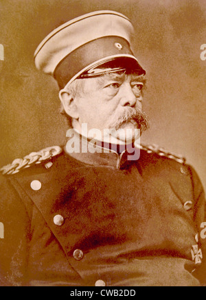 Otto von Bismarck (1815-1898), Chancelier de l'Allemagne, connu sous le chancelier de fer, ca. 1880 Banque D'Images