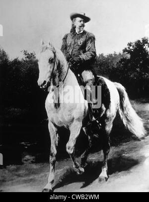 William F. Cody (alias Buffalo Bill Cody) (1846-1917), photo ca. 1890 Banque D'Images