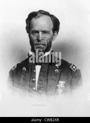 William Tecumseh Sherman (1820-1891) Banque D'Images