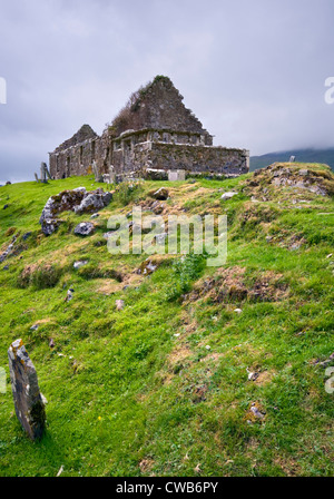 Cill Chriosd, une église en ruine près de Broadford sur l'île de Skye, Écosse, Royaume-Uni Banque D'Images