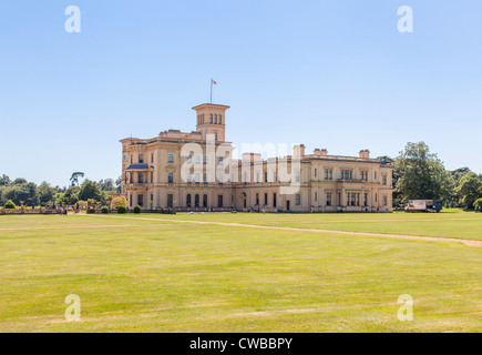 Osborne House, Isle of Wight, Hampshire, UK - ancienne maison de résidence de la reine Victoria et son époux le Prince Albert Banque D'Images