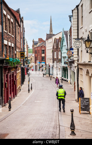 Saddler Street Durham City. Banque D'Images