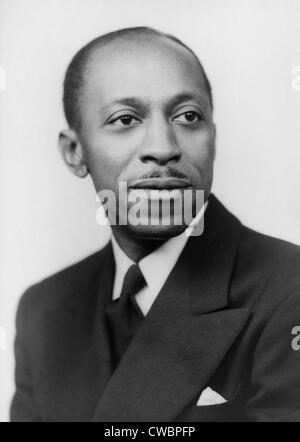 Le Dr Lorenzo J. Greene (1899-1988), pionnier de l'historien américain africain a obtenu un doctorat de l'université de Columbia en 1942. Banque D'Images