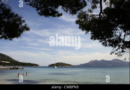 Mallorca, Playa de Formentor Banque D'Images