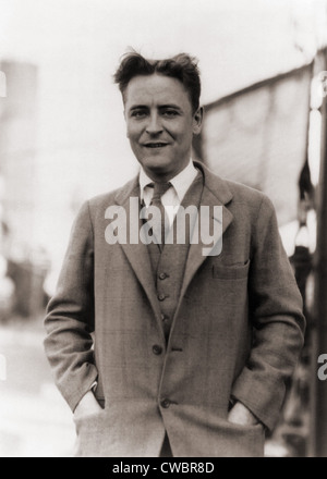 F. Scott Fitzgerald (1896-1940), en 1928. Banque D'Images