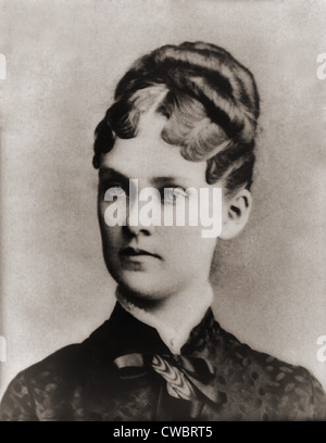 Alice Hathaway Lee Roosevelt (1861-1884), 1ère femme du Président T.R. Roosevelt, est décédé à l'âge de 22 ans , après la naissance de leur seul Banque D'Images