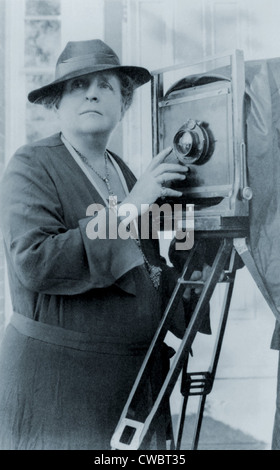 Frances Benjamin Johnston (1854-1951), a été l'une des premières femmes américaines pour obtenir de l'importance en tant que photographe. Ca. 1925. Banque D'Images