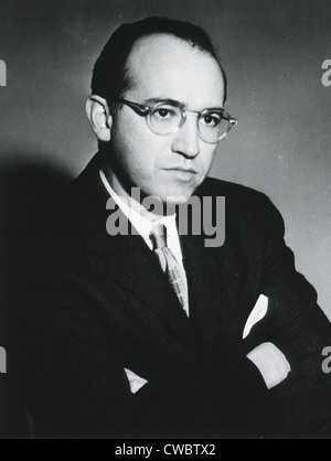 Jonas E. Salk (1914-1995), promoteur américain du premier vaccin contre la polio. Ca. 1955. Banque D'Images