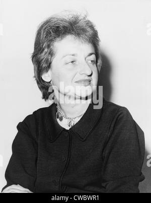 Betty Friedan (1921-2006), féministe auteur de La mystique féminine, un livre à succès 1963, une analyse critique de l'accueil et Banque D'Images