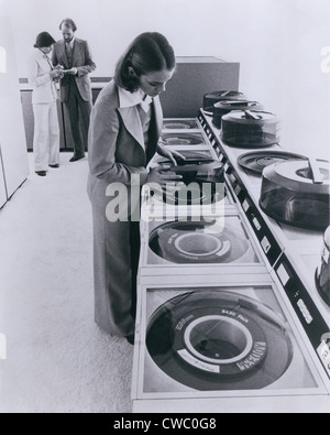 L'ordinateur central et Sperry Univac 90/80 a été publié en 1976 par la Sperry Rand Corporation pour concurrencer le système IBM 360 Banque D'Images