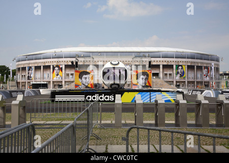 Réplique du stade olympique de Berlin pour la Coupe du Monde 2006 à Berlin Banque D'Images