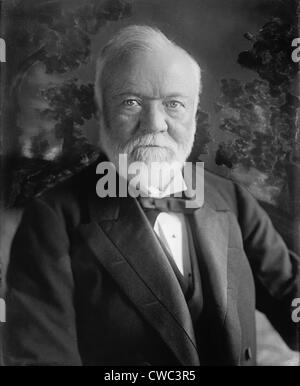 Andrew Carnegie 1835-1919 industriel Accédez et philanthrope. Ca. (1905 BSLOC 2010 18 6) Banque D'Images