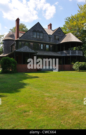 L'Isaac Bell House, Newport, Rhode Island, USA Banque D'Images