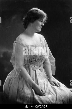 Rébecca Baines Johnson (1881-1958) en 1917. Elle a fréquenté le collège et a encouragé son fils, le futur président américain Lyndon Baines Banque D'Images