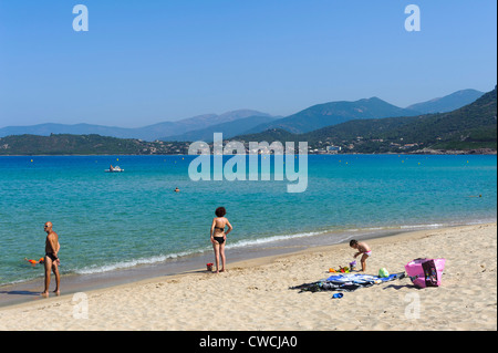 Golf à La Plage De La Liscia Corse France Banque Dimages