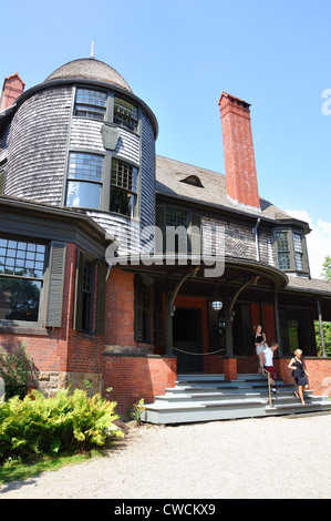 L'Isaac Bell House, Newport, Rhode Island, USA Banque D'Images