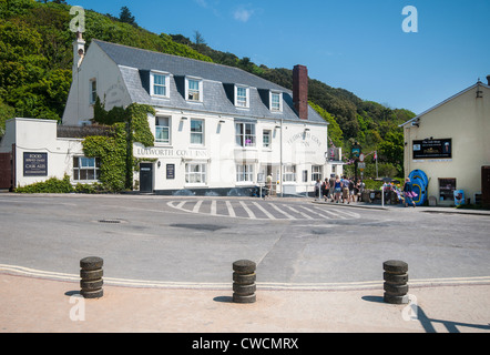 Crique de Lulworth Cove, Dorset, England, UK Banque D'Images