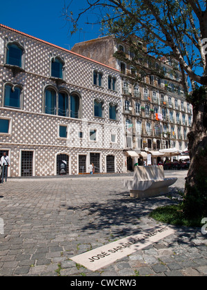 Casa dos Bicos José Saramago foundation Immeuble de Lisbonne Banque D'Images