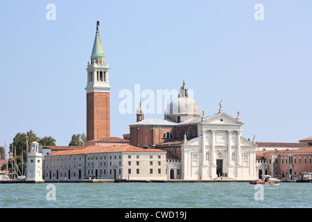 Isola di San Giorgio Maggiore, l'île de Venise, Italie Banque D'Images