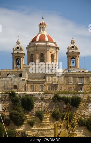 L'Europe, Malte, Vittoriosa ville, église de l'Annonciation Banque D'Images