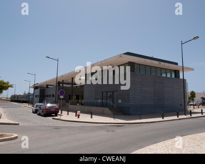 Gare à Lagos, Portugal sur la côte de l'Algarve Banque D'Images