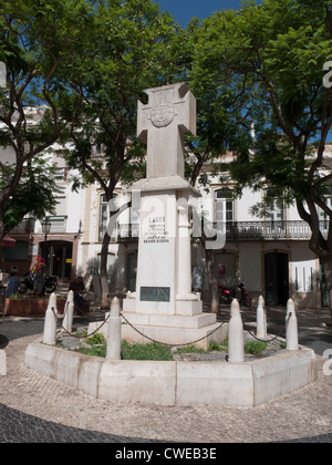 War Memorial à Lagos, Portugal Banque D'Images