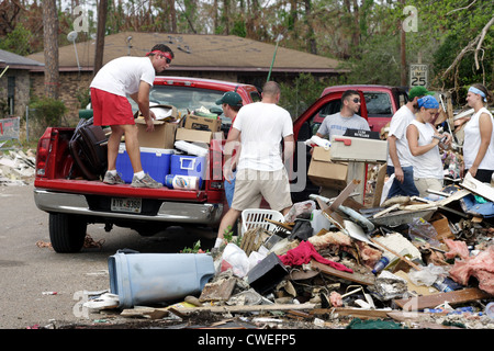 L'ouragan Katrina Banque D'Images