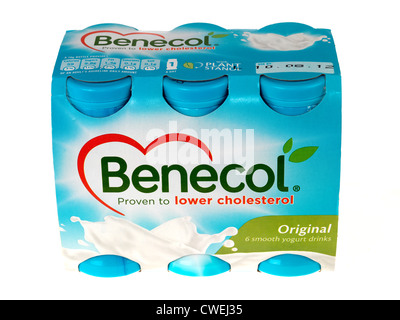 Drink yaourt benecol original Banque D'Images