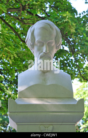 Paris, France. Cimetiere de Montmartre. Tombe de Heinrich Heine (écrivain allemand) Banque D'Images