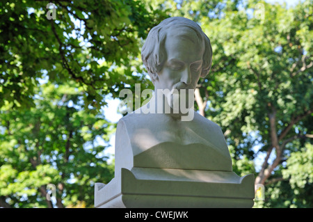 Paris, France. Cimetiere de Montmartre. Tombe de Heinrich Heine (écrivain allemand) Banque D'Images