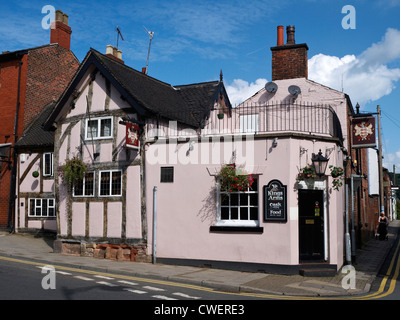 Ye Olde Kings Arms à Congleton Cheshire UK Banque D'Images