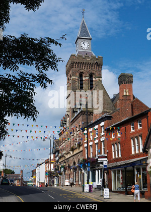 Congleton Mairie accueil du centre d'information de Congleton Cheshire UK Banque D'Images