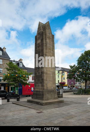 La ville de Donegal square connu comme 'le diamant', comté de Donegal, Irlande. Banque D'Images