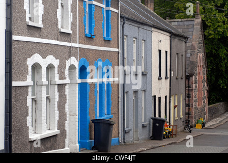 Dans la rue Gourgois, Ballymena, Route Côtière, dans le comté d'Antrim, Ulster, Irlande du Nord, au Royaume-Uni, en Europe. Banque D'Images