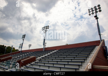 Stade vide coin. Banque D'Images