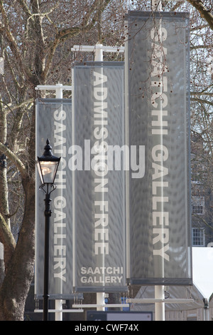Saatchi Gallery à Chelsea, Londres Banque D'Images