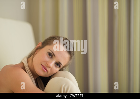 Portrait of young woman Banque D'Images