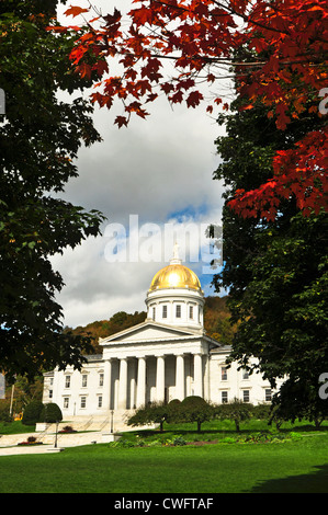 USA, New York, Montpelier, State Capitol Building Banque D'Images