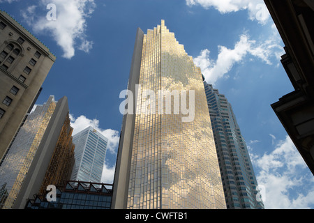 Toronto - Bank Tower de RBC Groupe financier Banque royale Plaza South Banque D'Images