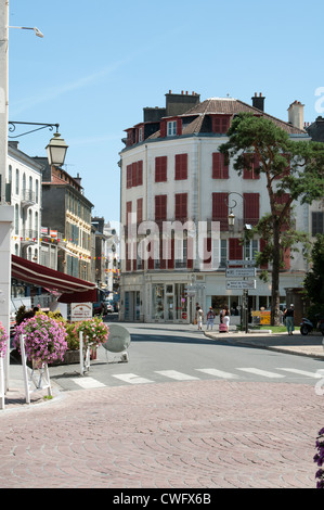 Les bâtiments du centre-ville de Pau sud ouest France Banque D'Images