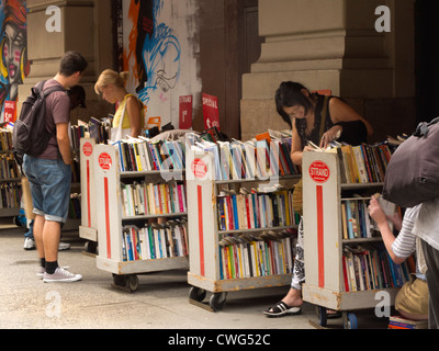 Strand bookstore à New York City Banque D'Images