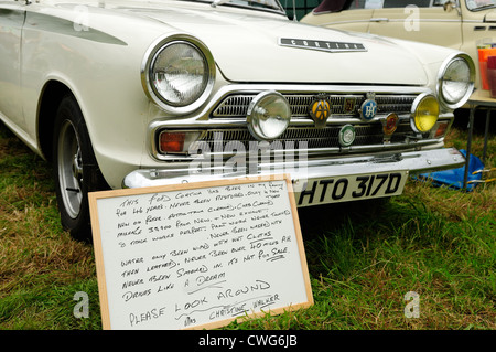 Ford Cortina MK1, Classic Car Show. Banque D'Images