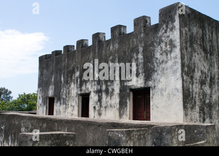 Boma Vieux Fort & Trading Centre à Bagamoyo, Tanzanie Banque D'Images