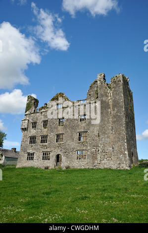 Leamaneh Castle, Kilfenora Banque D'Images