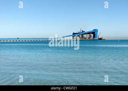 Kwinana CBH grain terminal installation d'exportation, de l'Australie Banque D'Images