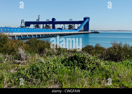 Kwinana CBH grain terminal installation d'exportation, de l'Australie Banque D'Images